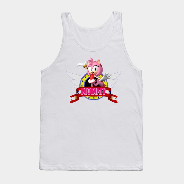 Mom of The Birthday Boy - The Hedgehog Tank Top by SusieTeeCreations